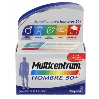 MULTICENTRUM Hombre 50+ 30 Comprimidos
