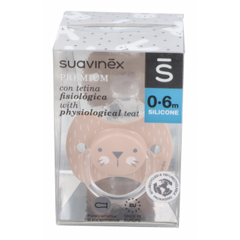 SUAVINEX Chupete Silicona Fisiológico 0 - 4 Meses 1 Ud