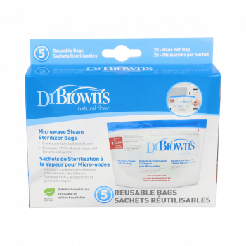 DR BROWN´S Bolsas Esterilización a Vapor Microondas 5 Uds