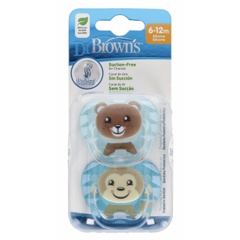 DR BROWN´S Chupetes Silicona Animal 6-18M