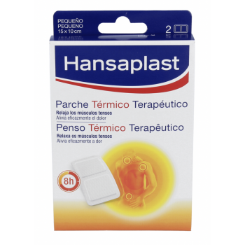 HANSAPLAST Med Parche Calor Talla Pequeña 2 uds 15 x 10 cm