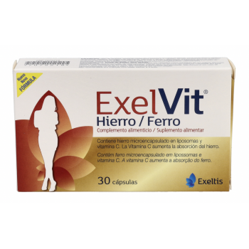 EXELVIT Hierro 30 Cápsulas