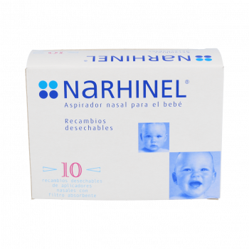 NARHINEL Aspirador Nasal Recambio 10 Deshechables