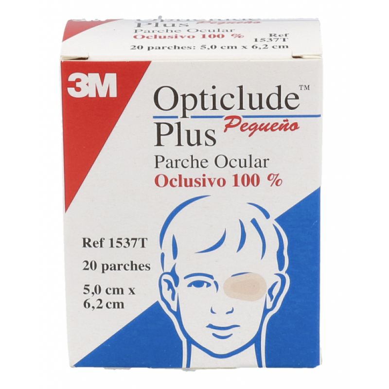 3M OPTICLUDE Plus 20 Uds Talla Pequeña