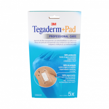 3M TEGADERM + PAD Apósito Estéril 5 Uds 20 cm x 9 cm