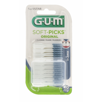 GUM Soft Picks Advanced Talla XL 40 Uds