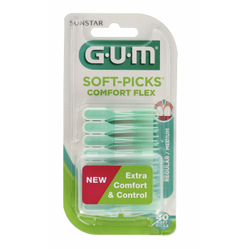 GUM Cepillo Interdental Soft Picks Regular/Medio 40 Uds