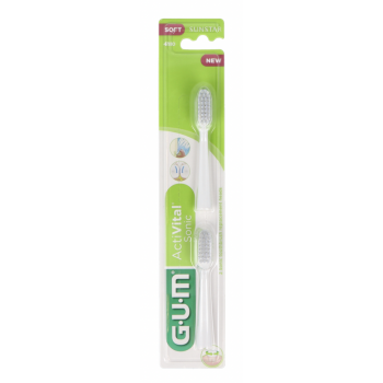 GUM Recambio Cepillo Eléctrico Activital Sonic 2 uds