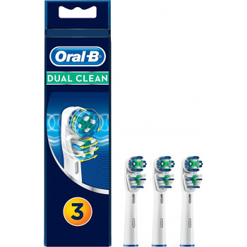 ORAL-B Recambio Eléctrico Dual Clean 3 Unidades