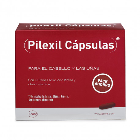 PILEXIL Cápsulas anticaída 150 cápsulas