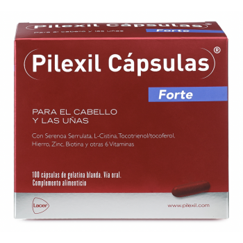 PILEXIL Cápsulas Forte Cabello y Uñas 100 Uds