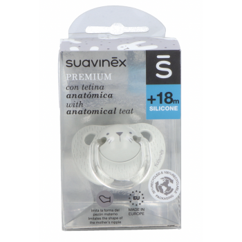 SUAVINEX Chupete Silicona Anatómico +18 Meses 1 Ud