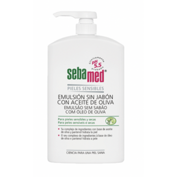 SEBAMED Emulsión sin Jabón con Aceite de Oliva 1 L