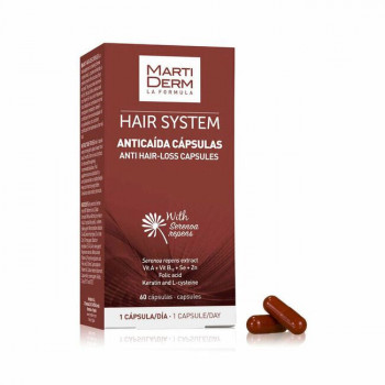 MARTIDERM Hair System Anticaída 60 Cápsulas