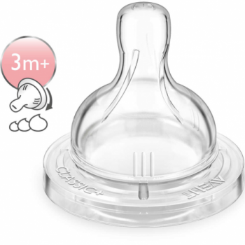 PHILIPS AVENT Tetina Natural Flujo Medio Recién Nacido +3 Meses