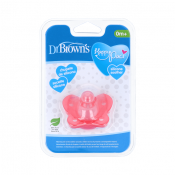 DR BROWN'S Chupete Silicona Rosa 0-6 Meses