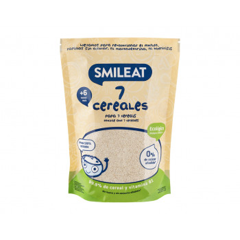 SMILEAT Papilla de 7 Cereales +6 Meses 200 G