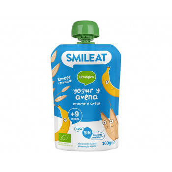 SMILEAT Yogur y avena 100 g