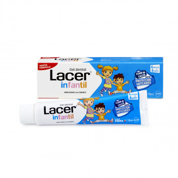 LACER Infantil Gel Dental Fresa 75 ml