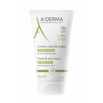 A-DERMA Crema de Manos y Uñas 50 ml