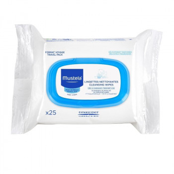 MUSTELA Toallitas Limpiadoras 25 Uds