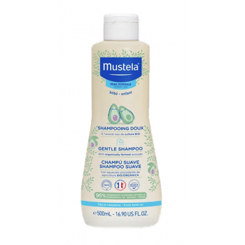 MUSTELA Champú Suave con Aguacate Bio 500 ml