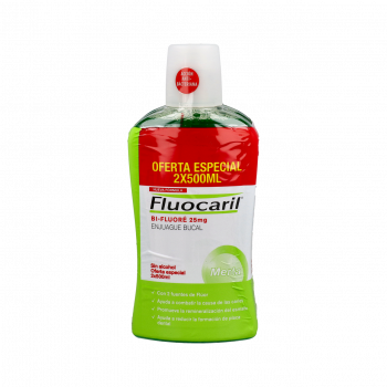 FLUOCARIL Bi-Fluore Colutorio con Fluor Pack 2 x 500 ml