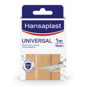 HANSAPLAST Universal Apósito Adhesivo Tira 1m x 6 cm