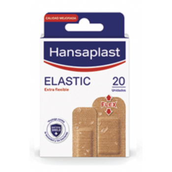 HANSAPLAST Elastic Apósitos 2 Tamaños 20 Uds