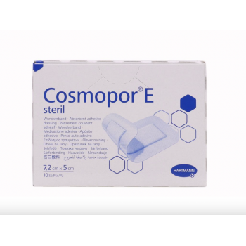 COSMOPOR Steril Apósito Estéril 5 Uds 7,2 cm x 5 cm