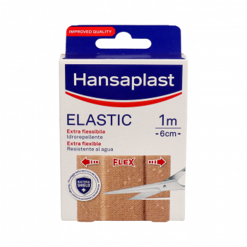 HANSAPLAST Elastic Apósito Adhesivo Tira 1 m x 6 cm