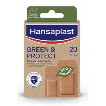 HANSAPLAST Green & Protect Apósito Adhesivo Surtido 20 Uds