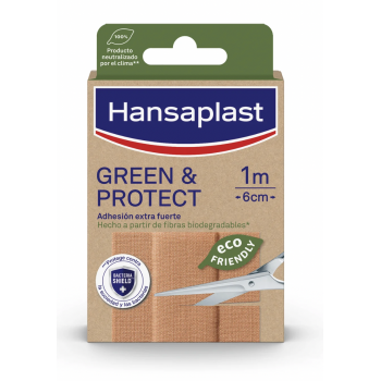 HANSAPLAST Green & Protect Apósito Adhesivo 10 Uds 10 cm x 6 cm