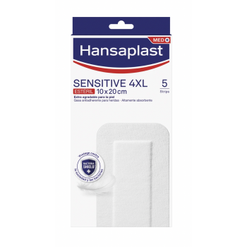 HANSAPLAST Sensitive 4XL Apósito Estéril 5 Uds 20 cm x 10 cm