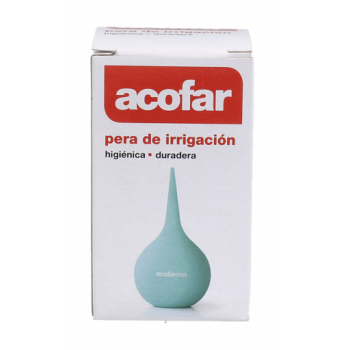 ACOFAR Pera de Irrigación Todo Goma 1 Ud N-2