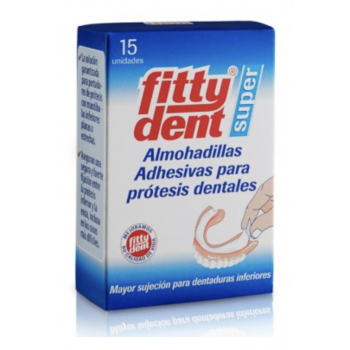 FITTYDENT Superadh Almohadillas Adhesivas Protesis 15 1 Uds