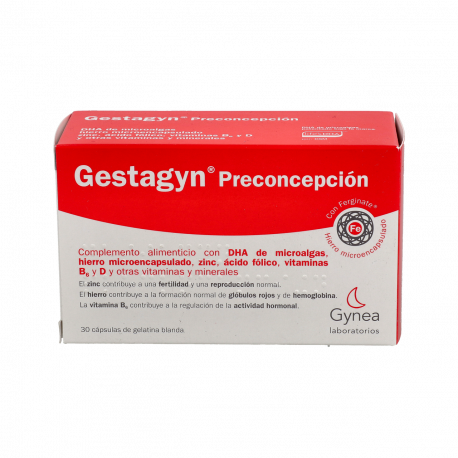 GESTAGYN Preconcepción 30 Cápsulas