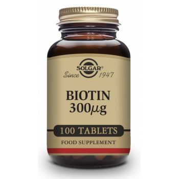 SOLGAR Biotina 300 µg  100 Comprimidos