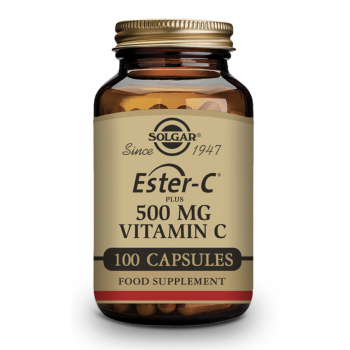 SOLGAR Ester-C Plus Vitamina C 500 mg  100 Cápsulas