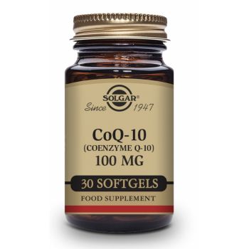 SOLGAR Coenzima Q-10 100 mg 30 Cápsulas Blandas