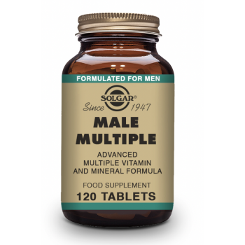 SOLGAR Male Múltiple (complejo para el hombre) 120 Comprimidos