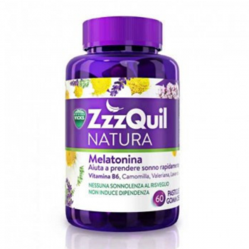 ZZZQUIL NATURA Melatonina 60 gummies