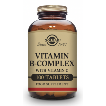 SOLGAR Vitamina B-Complex con Vitamina C 100 Comprimidos