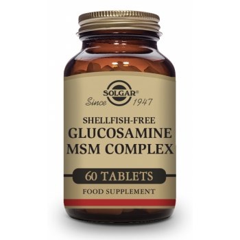 SOLGAR Glucosamina MSM Complex 60 Comprimidos