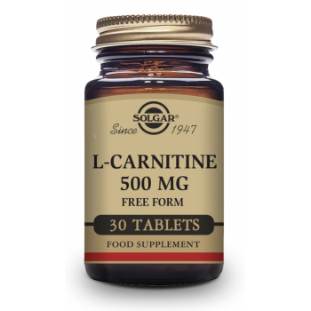 SOLGAR L-Carnitina 500 mg 30 Comprimidos