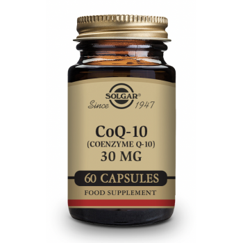 SOLGAR Coenzima Q-10 30 mg 60 Cápsulas Vegetales