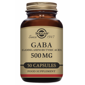 SOLGAR Gaba 500 mg 50 Cápsulas Vegetales