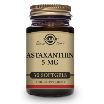 SOLGAR Astaxantina 5 mg 30 Cápsulas Blandas