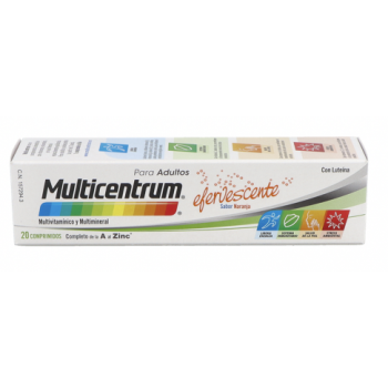 MULTICENTRUM 20 Comprimidos Efervescentes