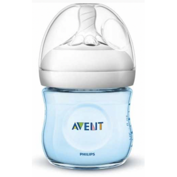 PHILIPS AVENT Biberón PP Natural Azul 125 ml